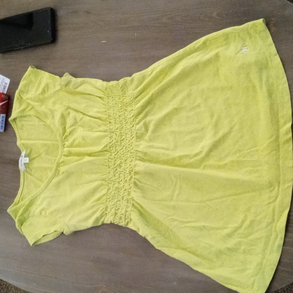 Hurley top size m lime green